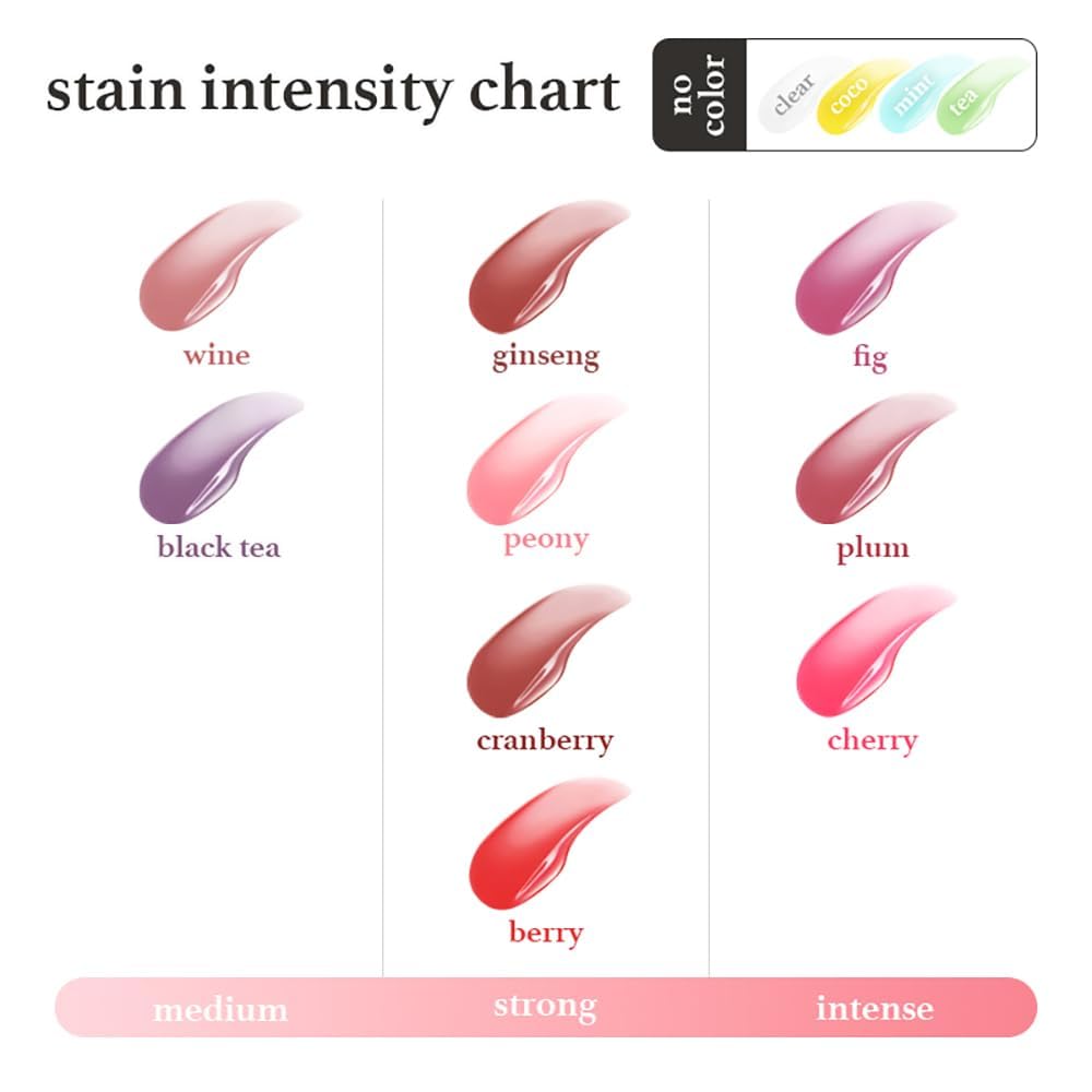 NOONI Korean Lip Oil in Appleberry - Hydrating, Plumping, and Long-Lasting Lip Care for a Youthful Glow