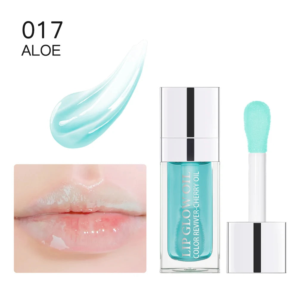 Crystal Jelly Lip Oil - Hydrating Plumping Gloss for Luscious Lips