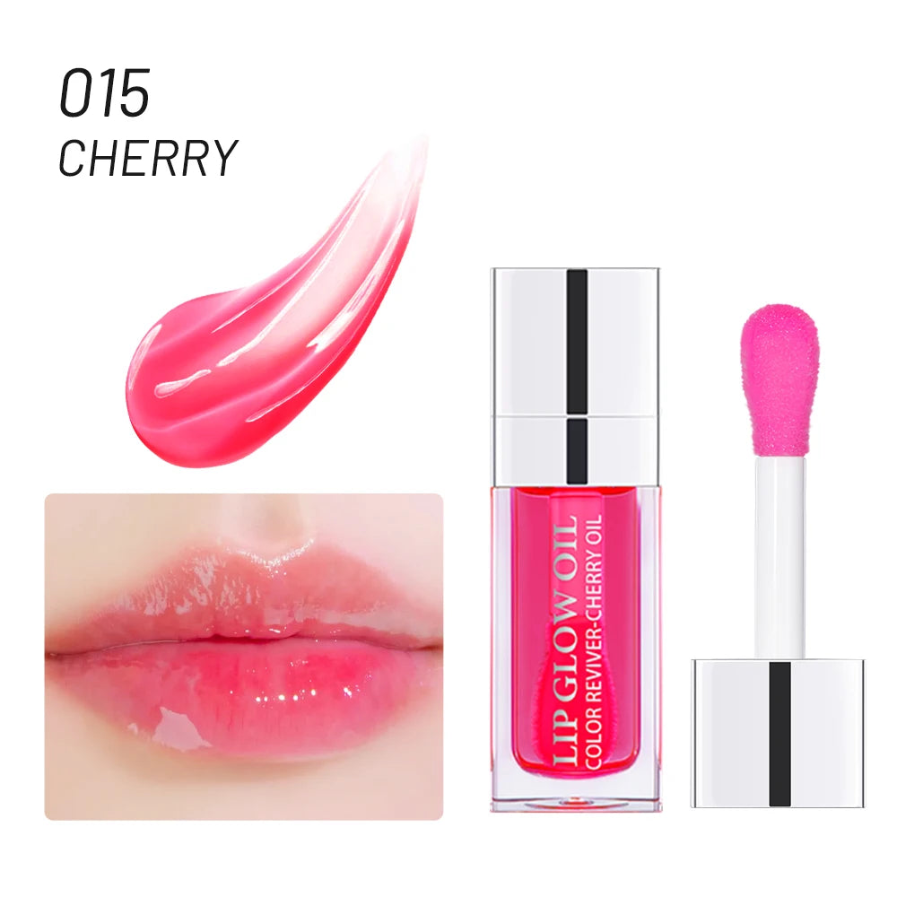 Crystal Jelly Lip Oil - Hydrating Plumping Gloss for Luscious Lips