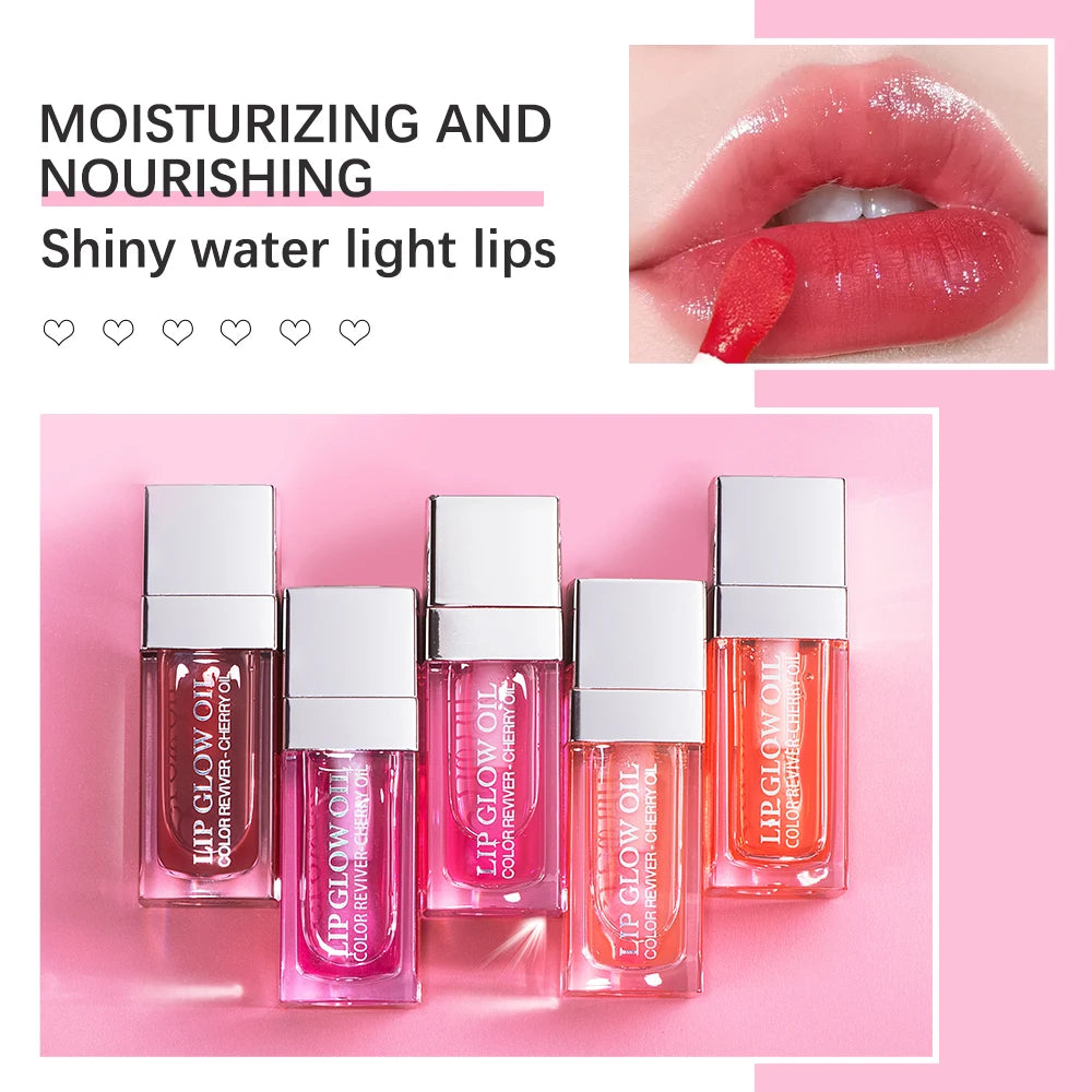 Crystal Jelly Lip Oil - Hydrating Plumping Gloss for Luscious Lips