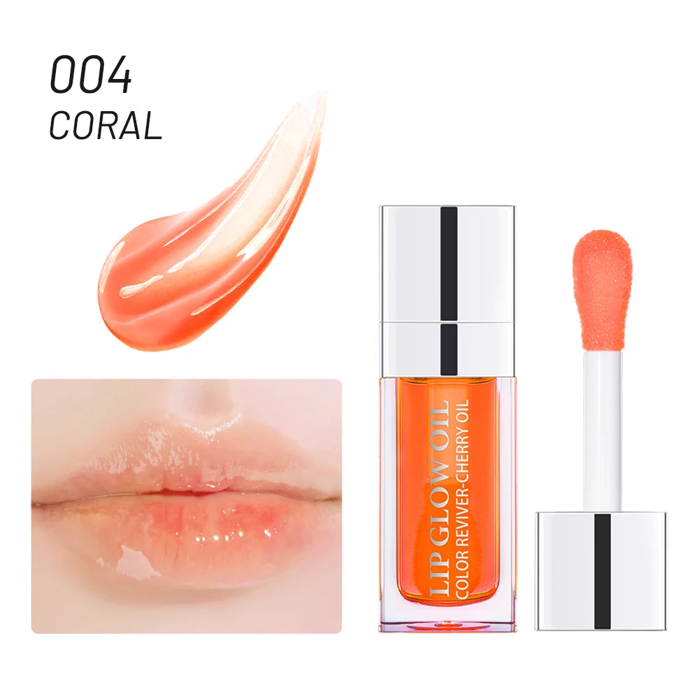 Crystal Jelly Lip Oil - Hydrating Plumping Gloss for Luscious Lips