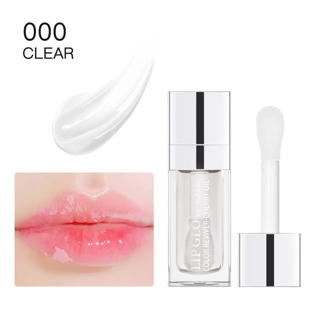 Crystal Jelly Lip Oil - Hydrating Plumping Gloss for Luscious Lips