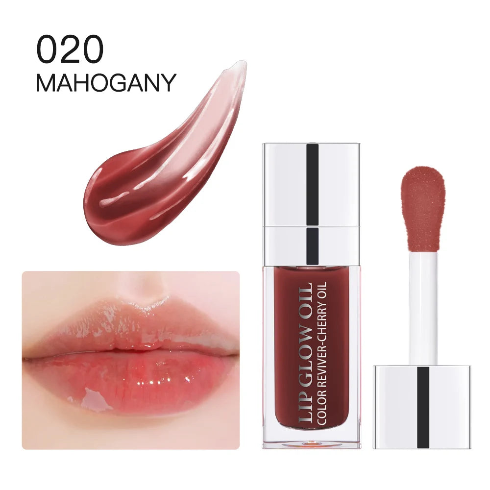 Crystal Jelly Lip Oil - Hydrating Plumping Gloss for Luscious Lips