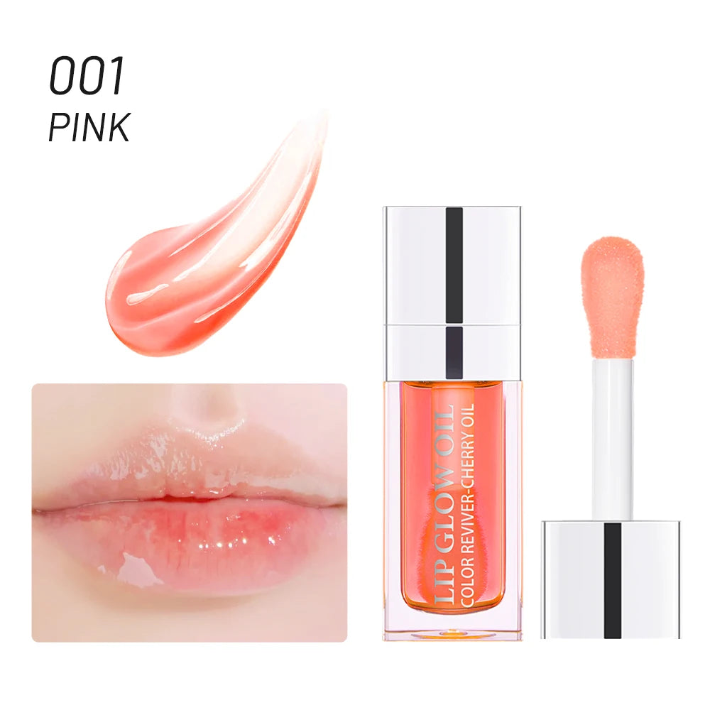 Crystal Jelly Lip Oil - Hydrating Plumping Gloss for Luscious Lips